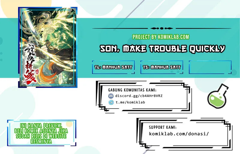 Son, Make Trouble Quickly Chapter 08 Gambar 1