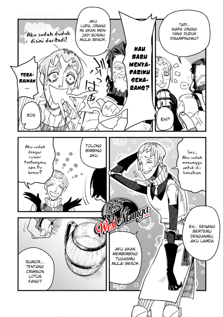 Sono Monban, Saikyou Nitsuki: Tsuihou Sareta Bougyo Ryoku 9999 no Senshi, Outo no Monban Toshite Musou Suru Chapter 02 Gambar 22