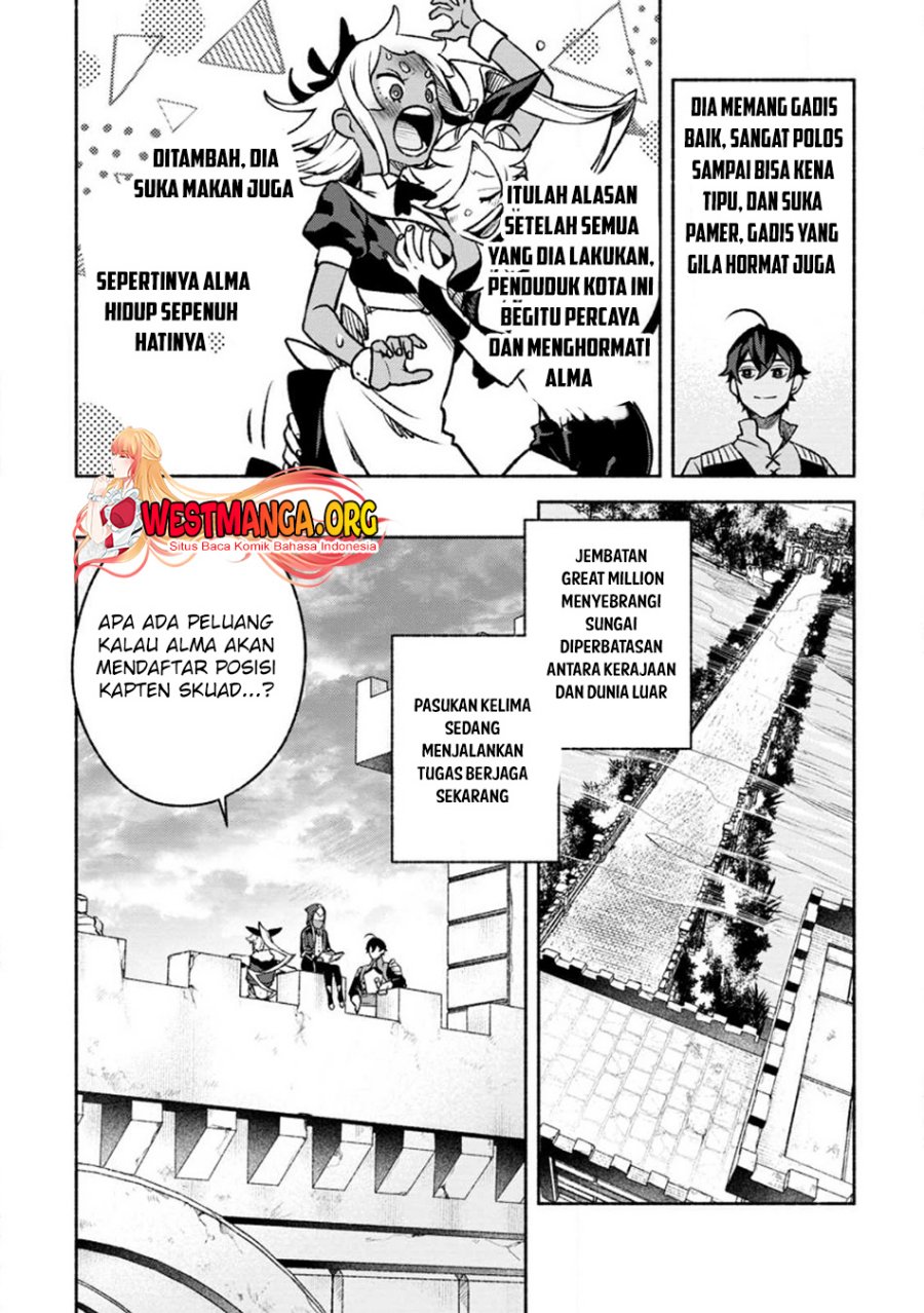 Sono Monban, Saikyou Nitsuki: Tsuihou Sareta Bougyo Ryoku 9999 no Senshi, Outo no Monban Toshite Musou Suru Chapter 25 Gambar 27