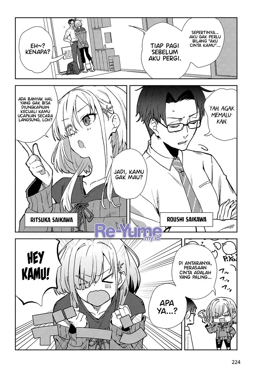 Soshiki no Shukuteki to Kekkon Shitara Mecha Amai Chapter 01 Gambar 5