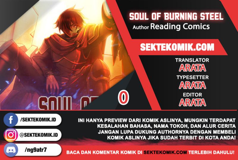Soul Of Burning Steel Chapter 00 Gambar 1
