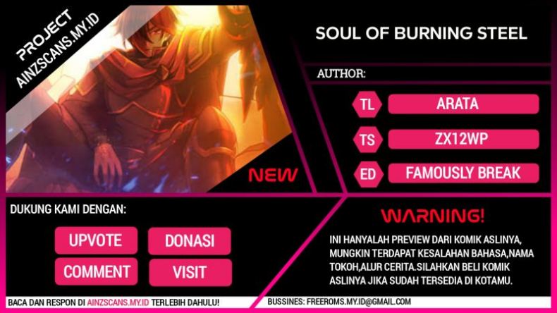 Soul Of Burning Steel Chapter 09 Gambar 1