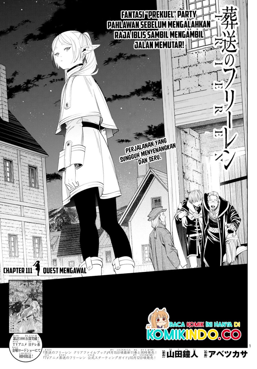 Sousou no Frieren Chapter 111 Gambar 2