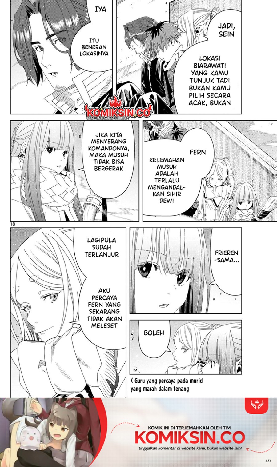 Sousou no Frieren Chapter 136 Gambar 19
