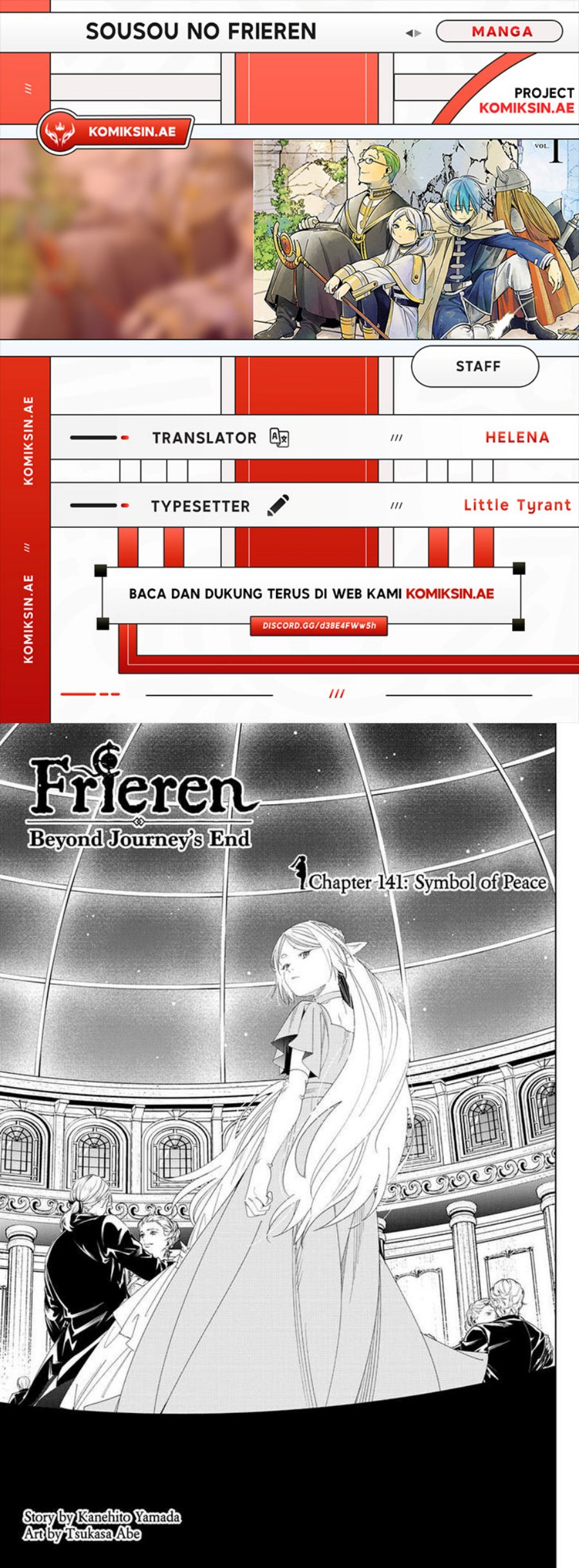 Sousou no Frieren Chapter 141 Gambar 1