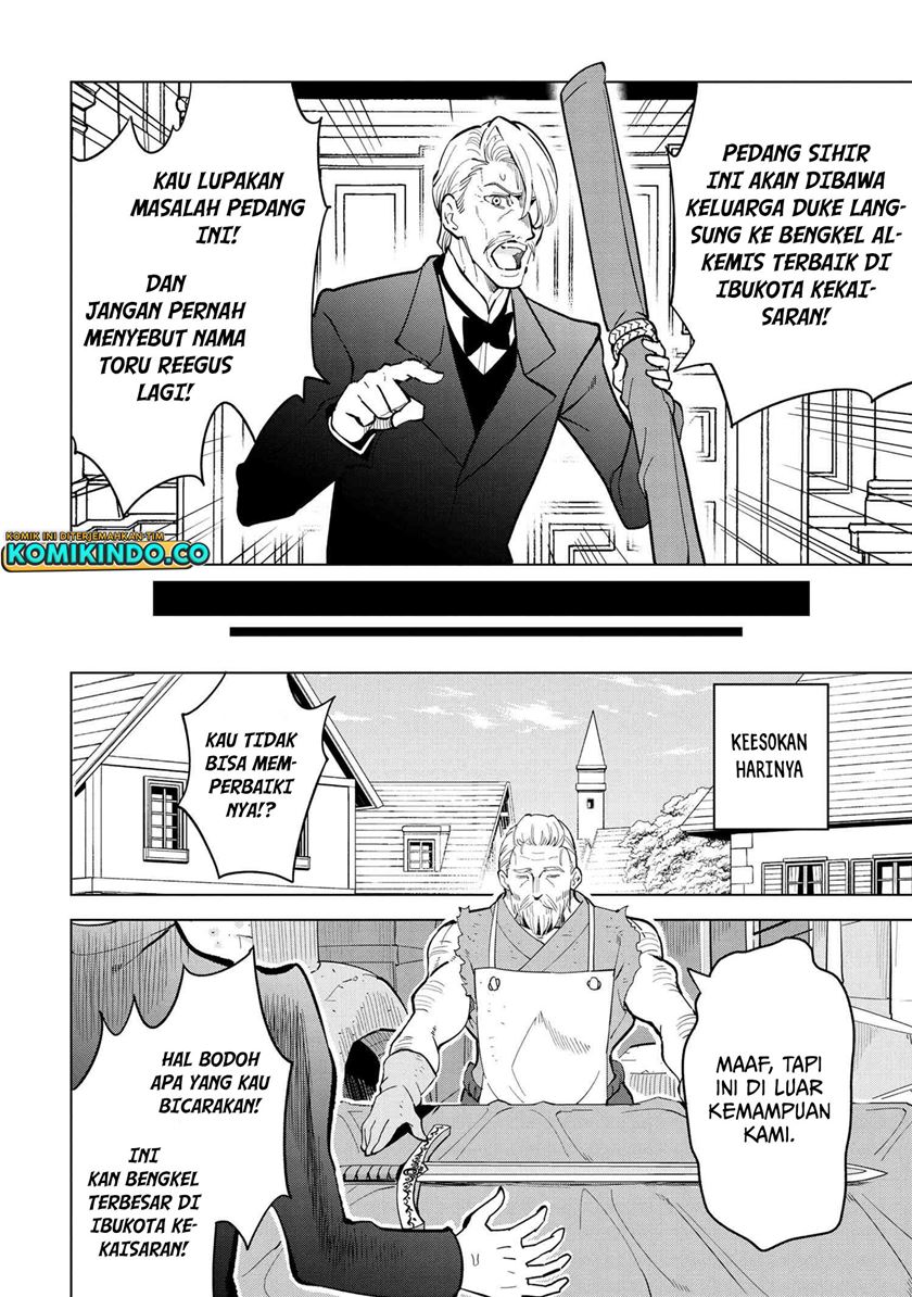 Souzou Renkinjutsushi Wa Jiyuu wo Ouka Suru Kokyou wo Tsuihou Saretara, Maou No Ohizamoto De Chouzetsu Kouka No Magic Item Zukuri Houdai Ni Narimashita Chapter 04.1 Gambar 7