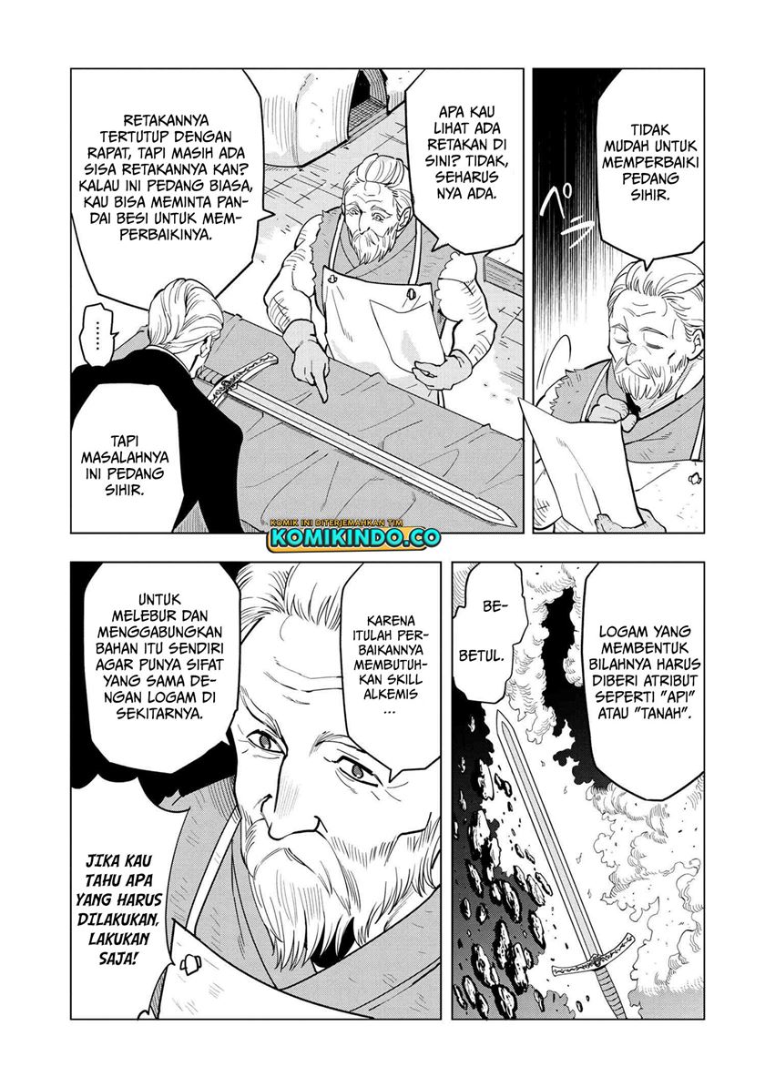 Souzou Renkinjutsushi Wa Jiyuu wo Ouka Suru Kokyou wo Tsuihou Saretara, Maou No Ohizamoto De Chouzetsu Kouka No Magic Item Zukuri Houdai Ni Narimashita Chapter 04.1 Gambar 8