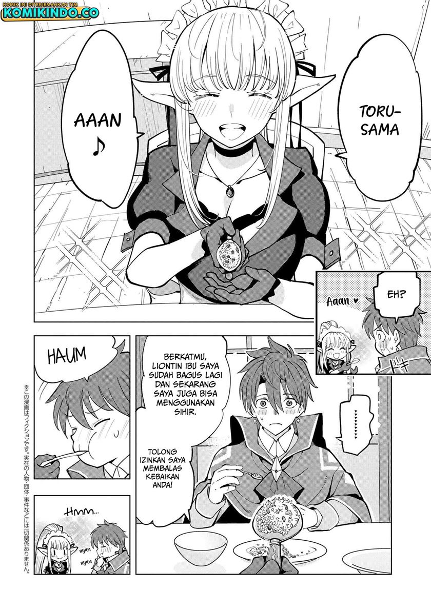 Souzou Renkinjutsushi Wa Jiyuu wo Ouka Suru Kokyou wo Tsuihou Saretara, Maou No Ohizamoto De Chouzetsu Kouka No Magic Item Zukuri Houdai Ni Narimashita Chapter 04.1 Gambar 13