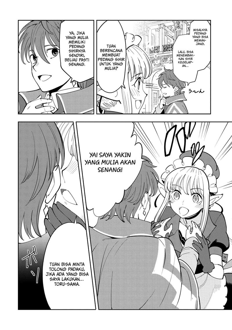 Souzou Renkinjutsushi Wa Jiyuu wo Ouka Suru Kokyou wo Tsuihou Saretara, Maou No Ohizamoto De Chouzetsu Kouka No Magic Item Zukuri Houdai Ni Narimashita Chapter 06.2 Gambar 9