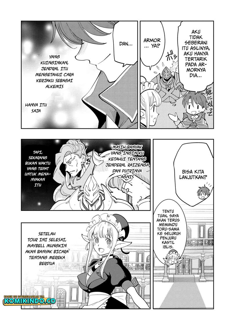 Souzou Renkinjutsushi Wa Jiyuu wo Ouka Suru Kokyou wo Tsuihou Saretara, Maou No Ohizamoto De Chouzetsu Kouka No Magic Item Zukuri Houdai Ni Narimashita Chapter 06.2 Gambar 26