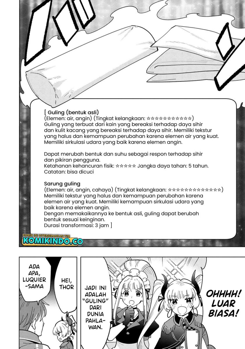 Souzou Renkinjutsushi Wa Jiyuu wo Ouka Suru Kokyou wo Tsuihou Saretara, Maou No Ohizamoto De Chouzetsu Kouka No Magic Item Zukuri Houdai Ni Narimashita Chapter 11.5 Gambar 6