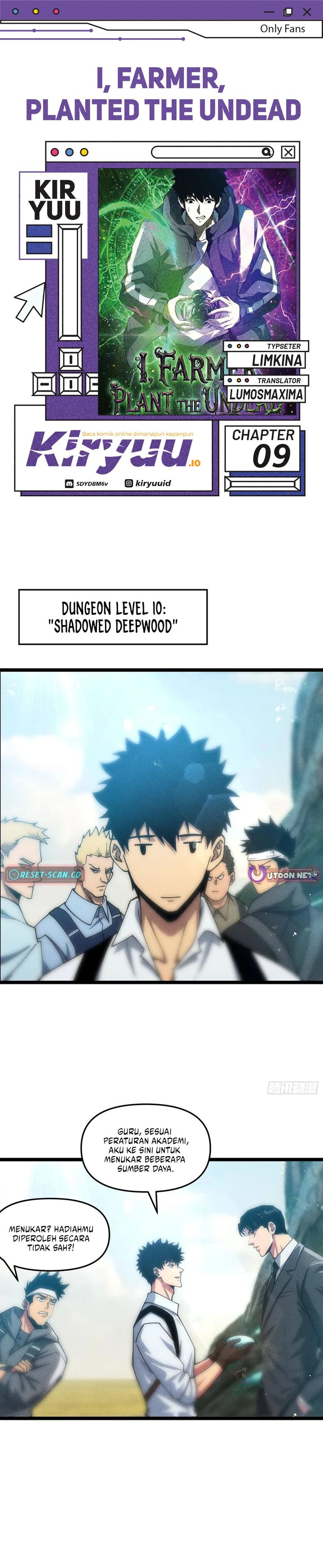 Sowing Shadows, Harvesting Eternity (I’m a Farmer Who Raises the Undead) Chapter 09 Gambar 1