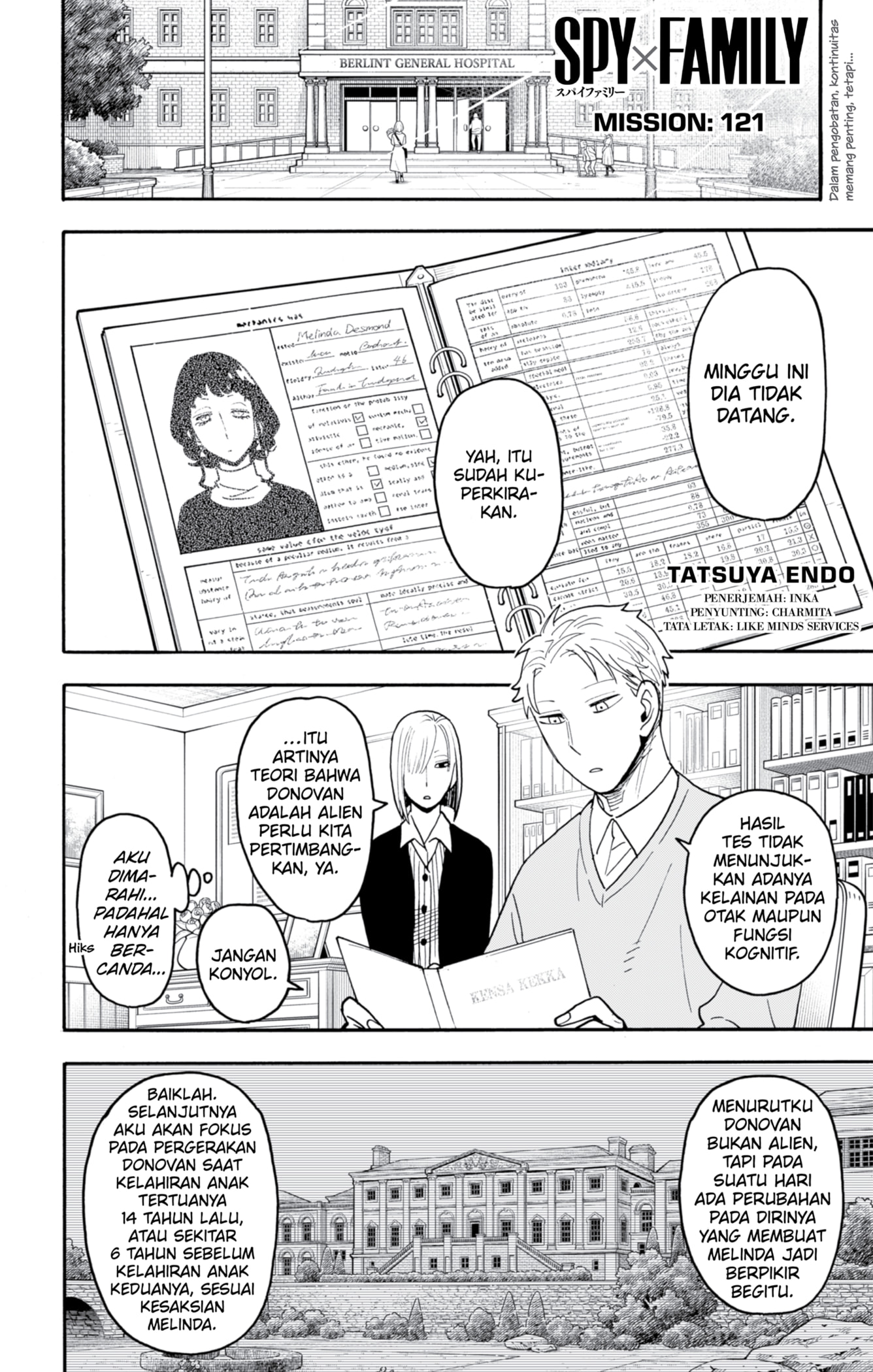 Spy X Family Chapter 121 Gambar 1