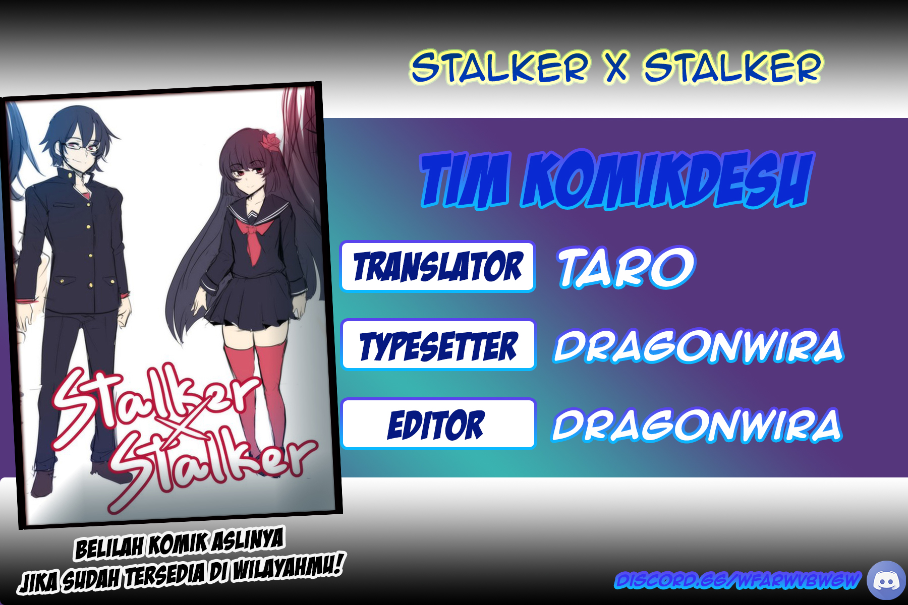 Stalker x Stalker Chapter 71 Gambar 1