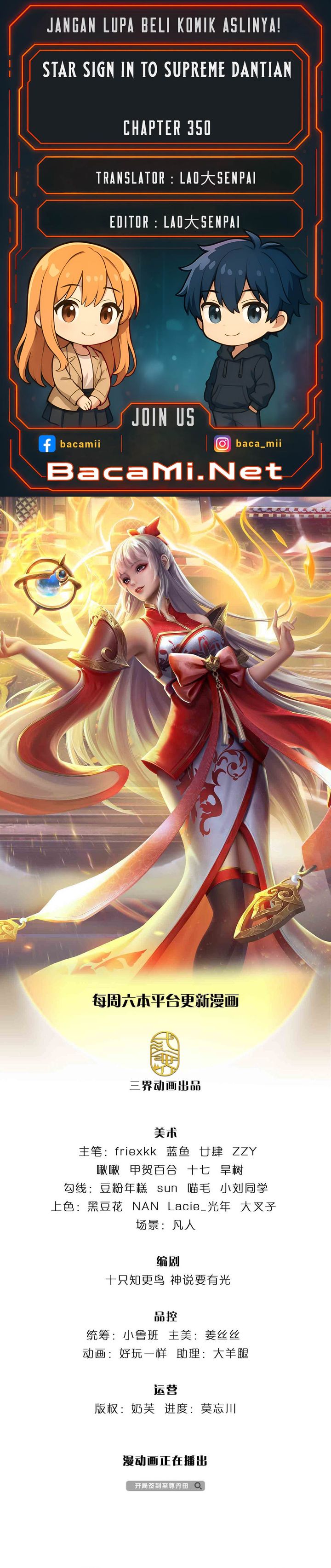 Star Sign In To Supreme Dantian Chapter 350 Gambar 1