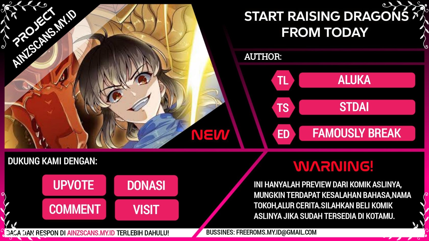 Start Raising Dragons From Today Chapter 06 Gambar 1