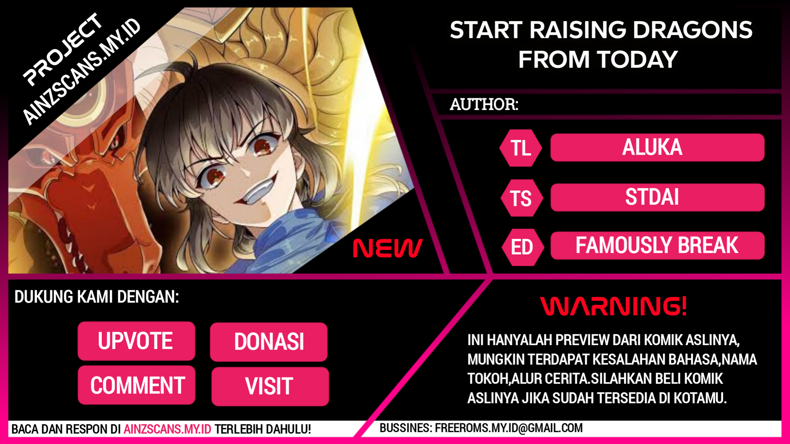 Start Raising Dragons From Today Chapter 08 Gambar 1