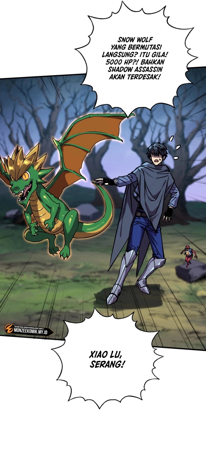 Start by changing your job to the God of Wealth and taming billions of divine pets! Chapter 05 Gambar 19