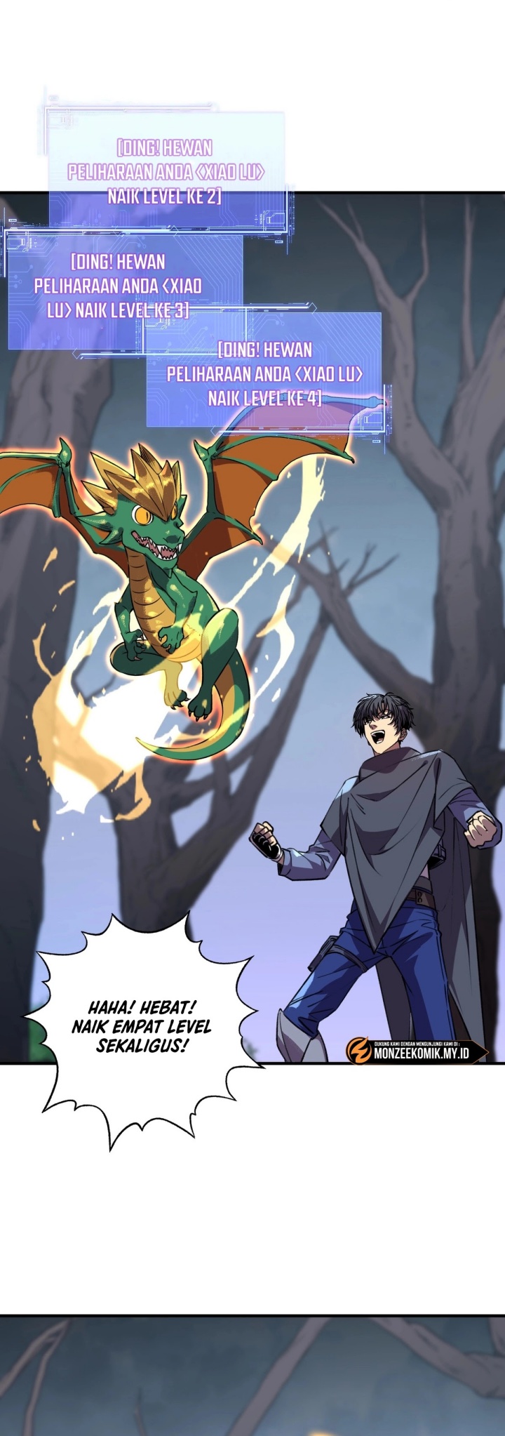 Start by changing your job to the God of Wealth and taming billions of divine pets! Chapter 05 Gambar 26