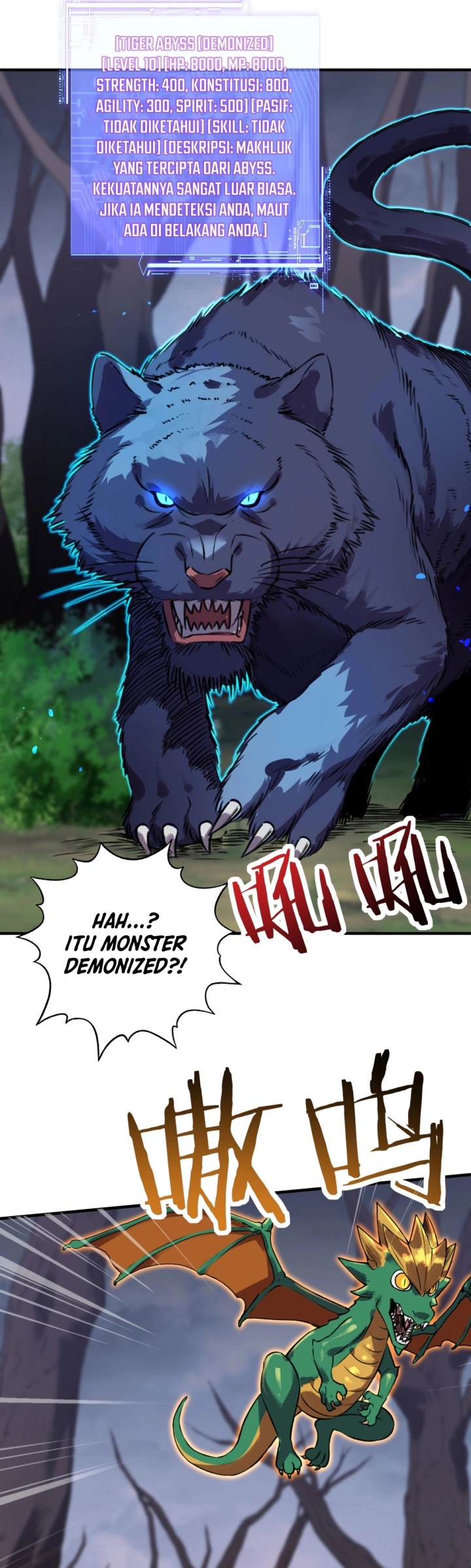 Start by changing your job to the God of Wealth and taming billions of divine pets! Chapter 05 Gambar 31