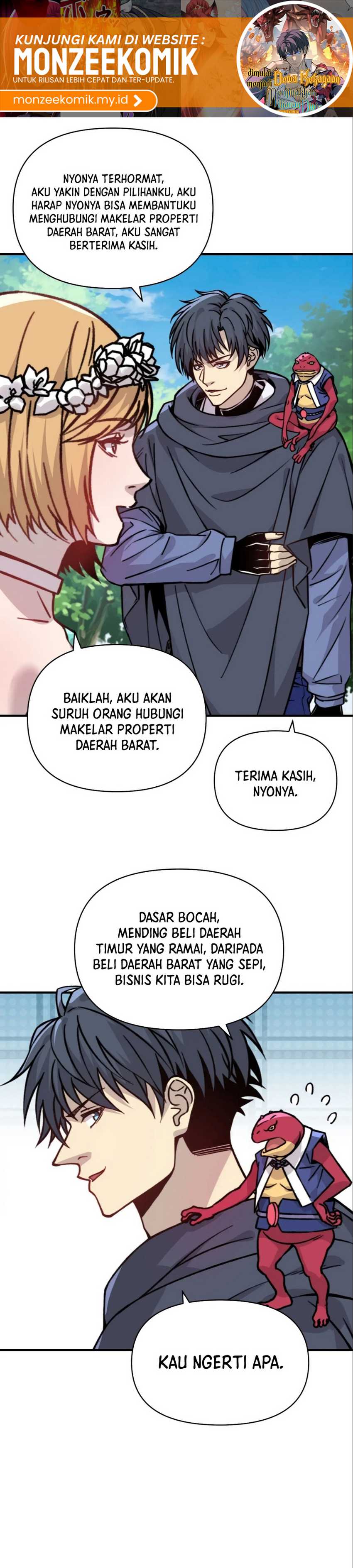 Start by changing your job to the God of Wealth and taming billions of divine pets! Chapter 09 Gambar 2