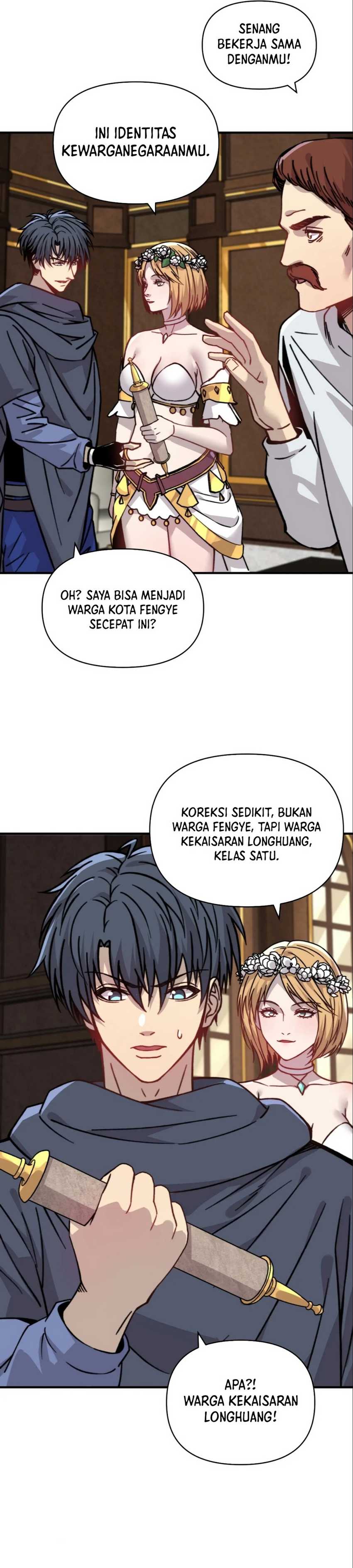Start by changing your job to the God of Wealth and taming billions of divine pets! Chapter 09 Gambar 6