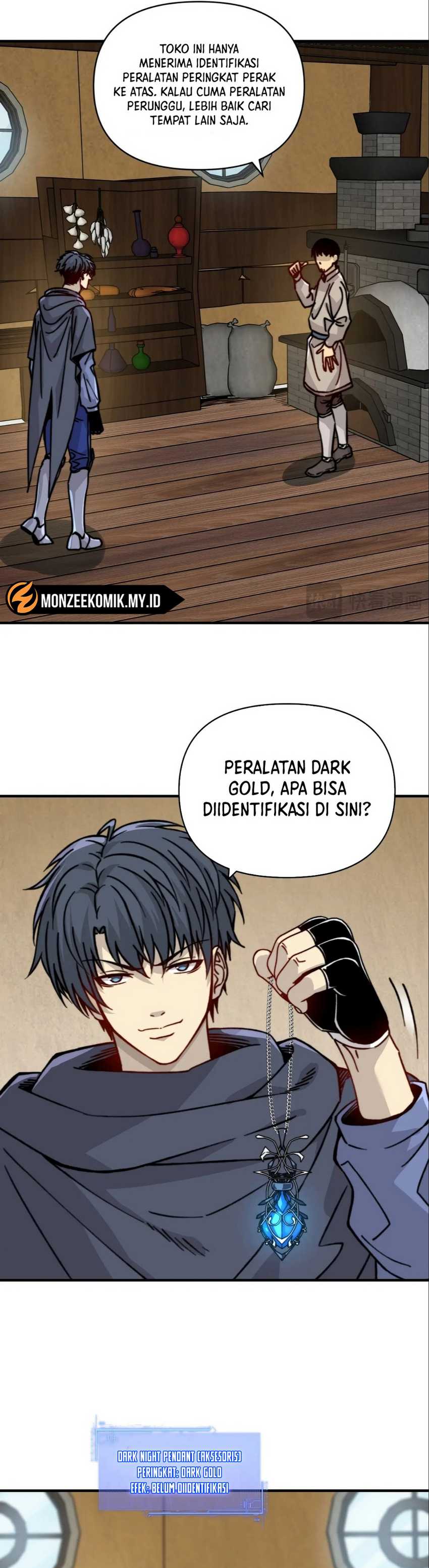Start by changing your job to the God of Wealth and taming billions of divine pets! Chapter 09 Gambar 22
