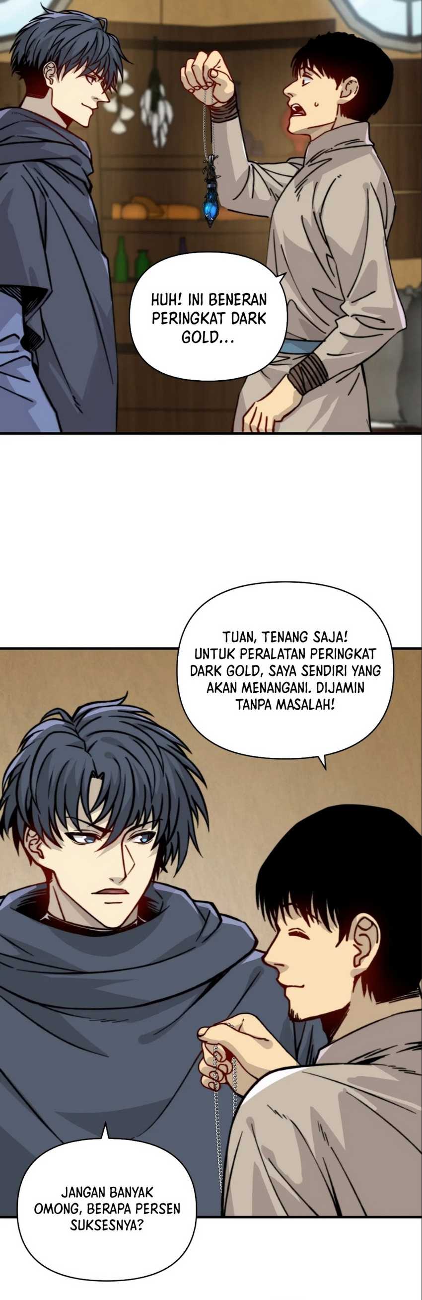 Start by changing your job to the God of Wealth and taming billions of divine pets! Chapter 09 Gambar 23