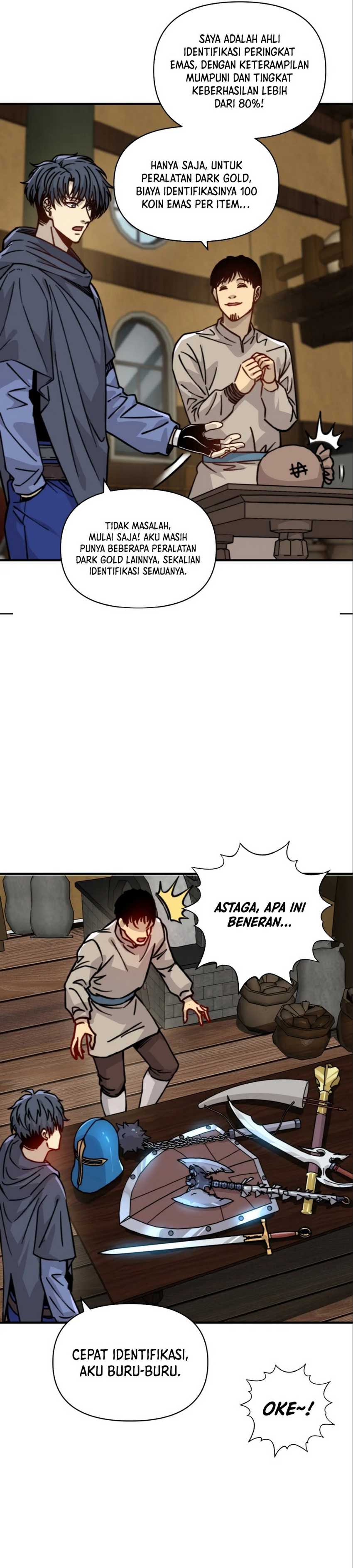 Start by changing your job to the God of Wealth and taming billions of divine pets! Chapter 09 Gambar 24