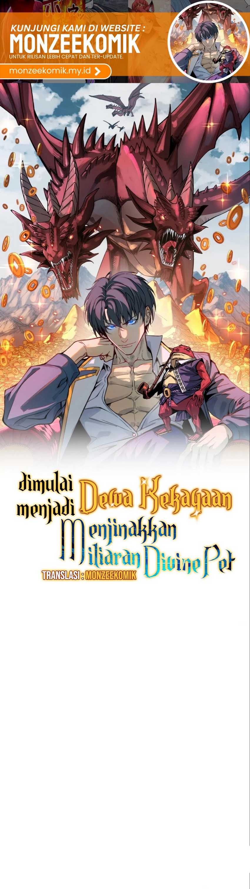 Start by changing your job to the God of Wealth and taming billions of divine pets! Chapter 10 Gambar 2