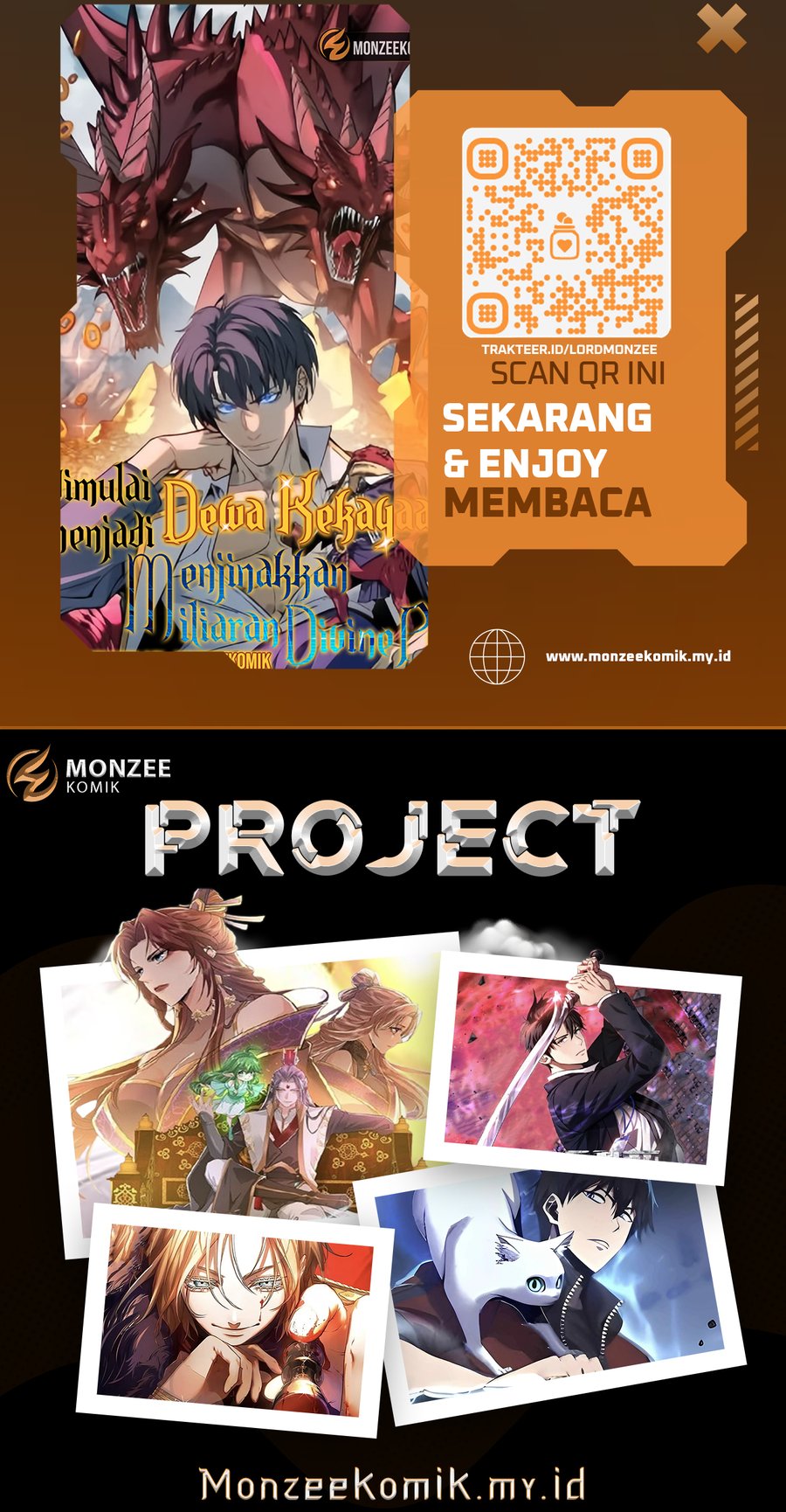 Start by changing your job to the God of Wealth and taming billions of divine pets! Chapter 12 Gambar 11