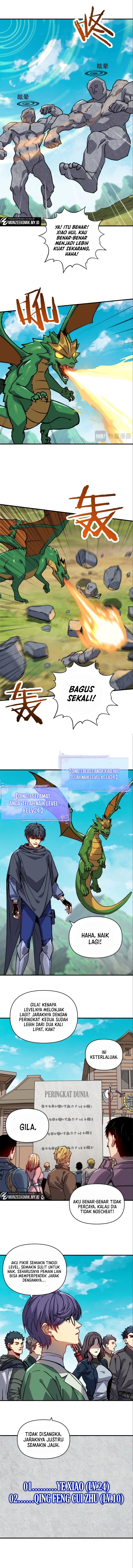 Start by changing your job to the God of Wealth and taming billions of divine pets! Chapter 15 Gambar 6