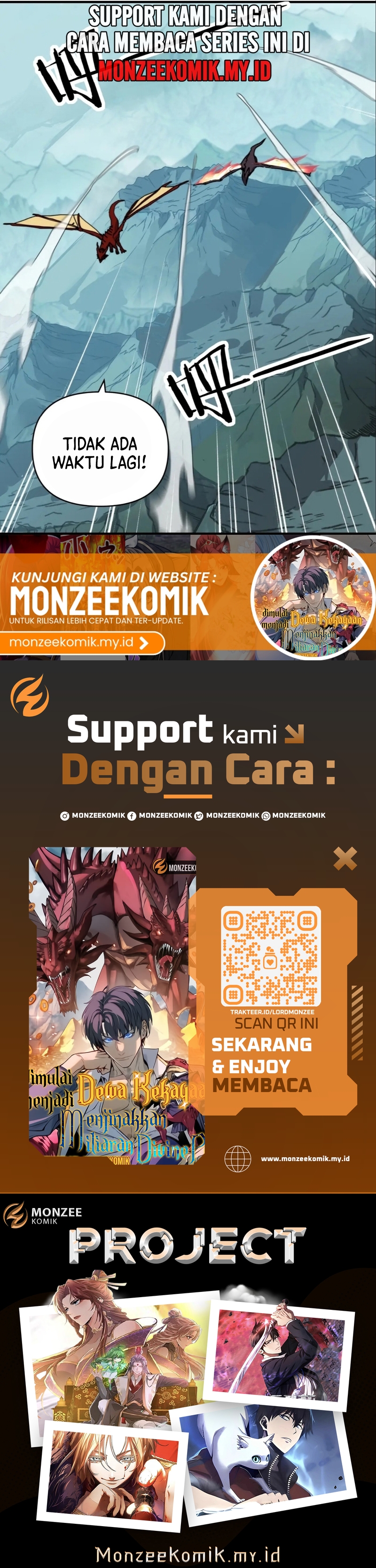 Start by changing your job to the God of Wealth and taming billions of divine pets! Chapter 15 Gambar 8