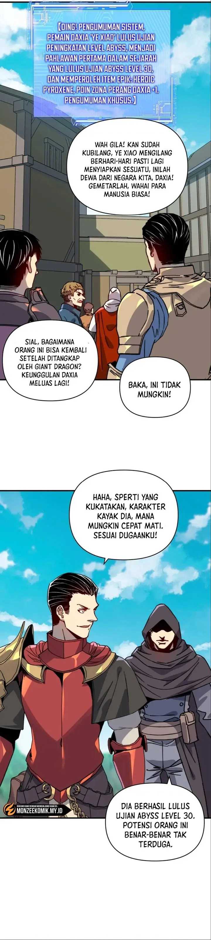 Start by changing your job to the God of Wealth and taming billions of divine pets! Chapter 17 Gambar 15