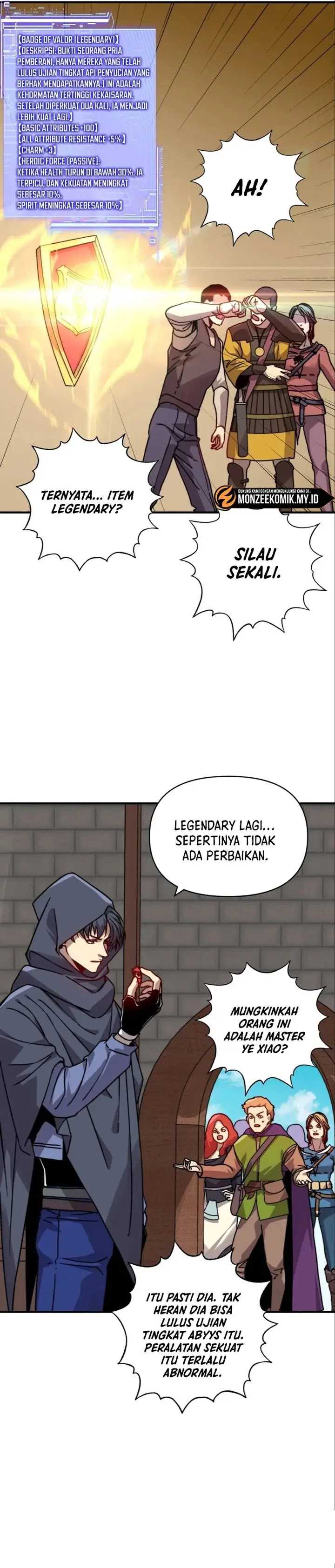 Start by changing your job to the God of Wealth and taming billions of divine pets! Chapter 17 Gambar 23