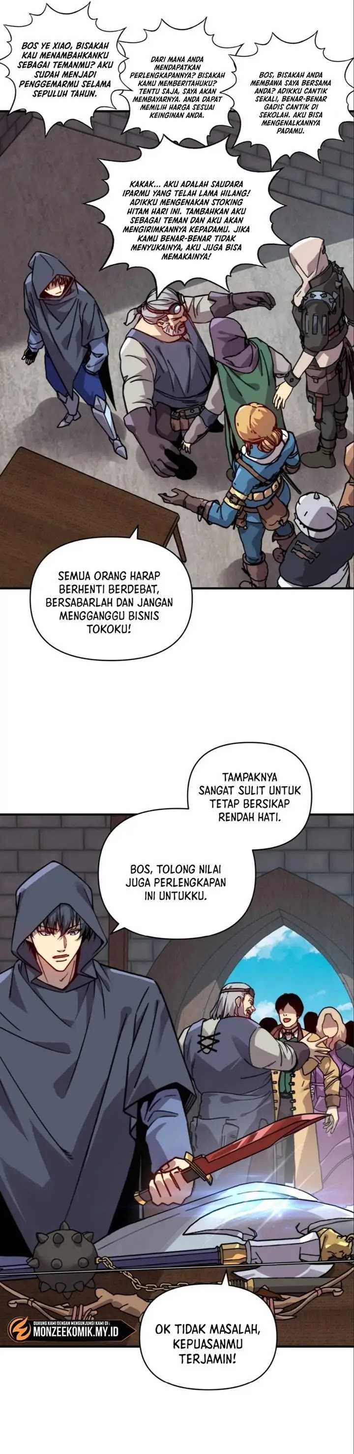 Start by changing your job to the God of Wealth and taming billions of divine pets! Chapter 17 Gambar 24