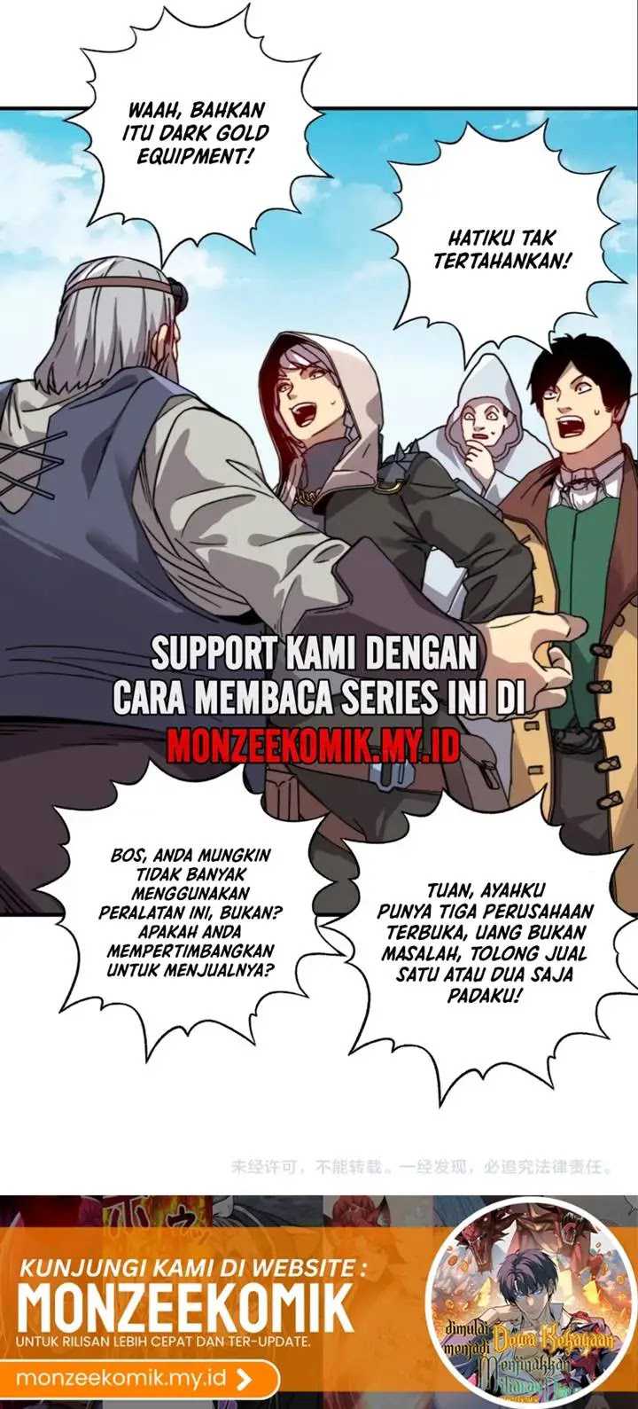 Start by changing your job to the God of Wealth and taming billions of divine pets! Chapter 17 Gambar 25