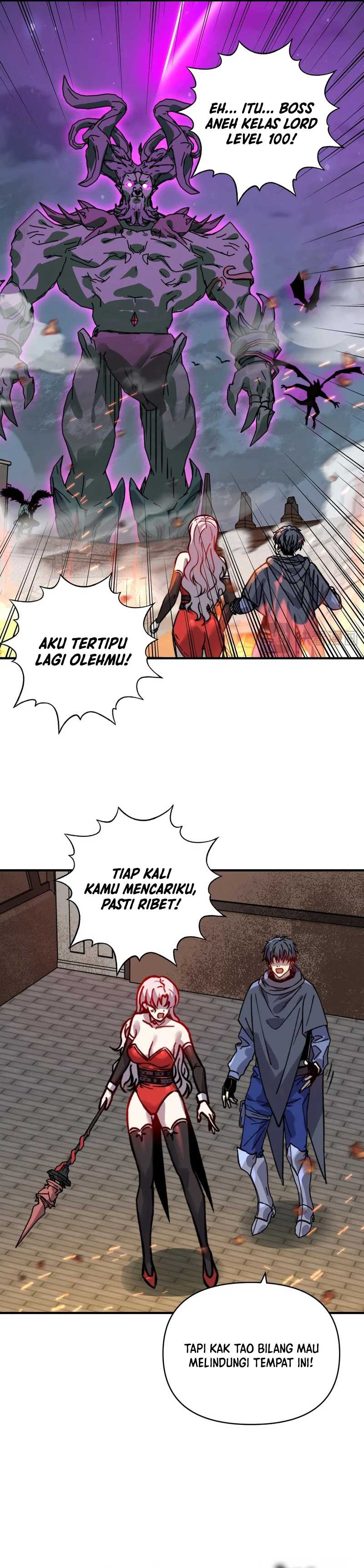 Start by changing your job to the God of Wealth and taming billions of divine pets! Chapter 20 Gambar 21