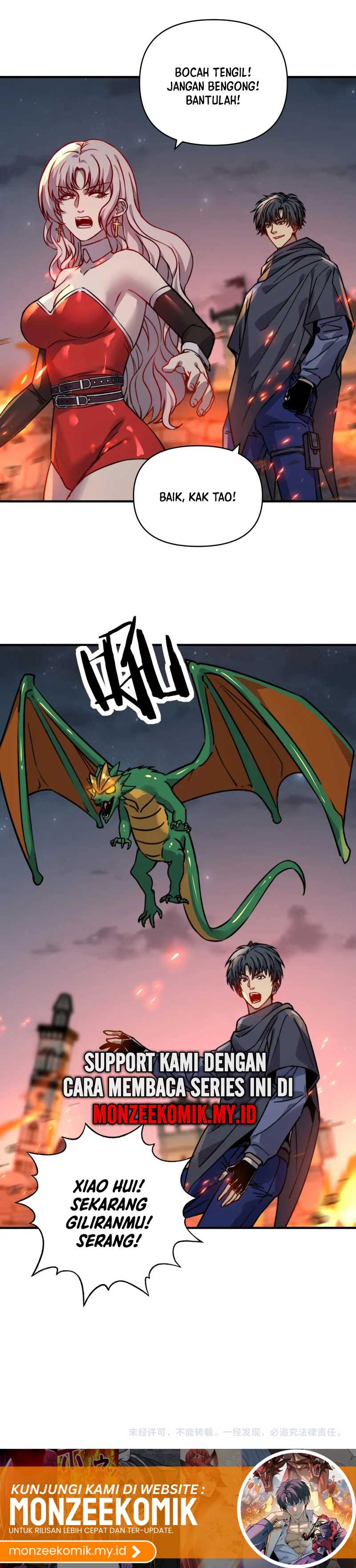 Start by changing your job to the God of Wealth and taming billions of divine pets! Chapter 20 Gambar 24