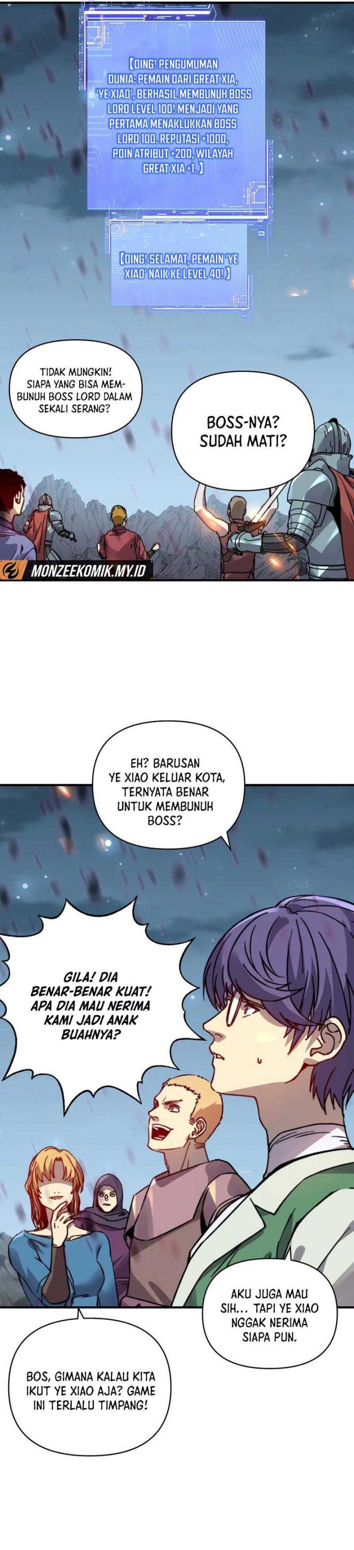 Start by changing your job to the God of Wealth and taming billions of divine pets! Chapter 22 Gambar 18