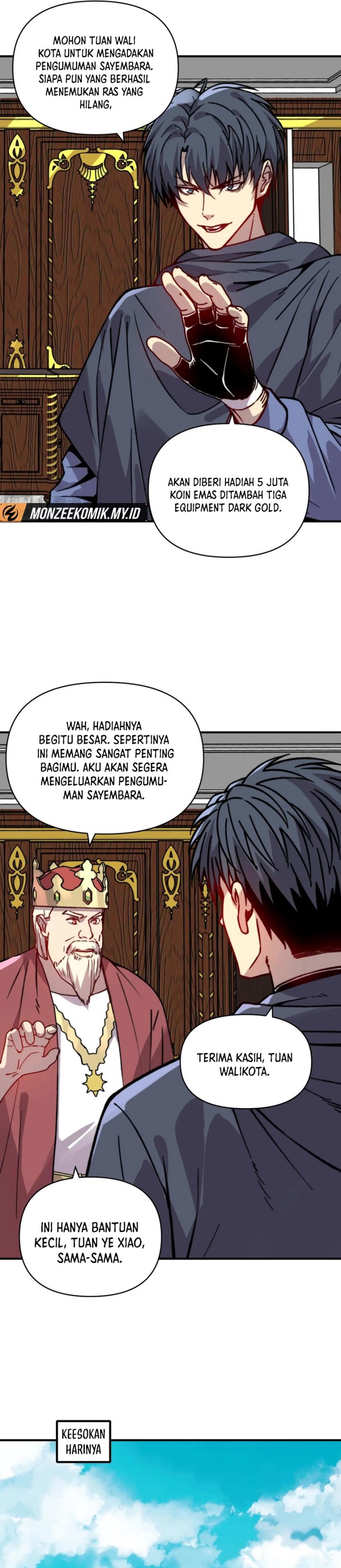 Start by changing your job to the God of Wealth and taming billions of divine pets! Chapter 24 Gambar 5