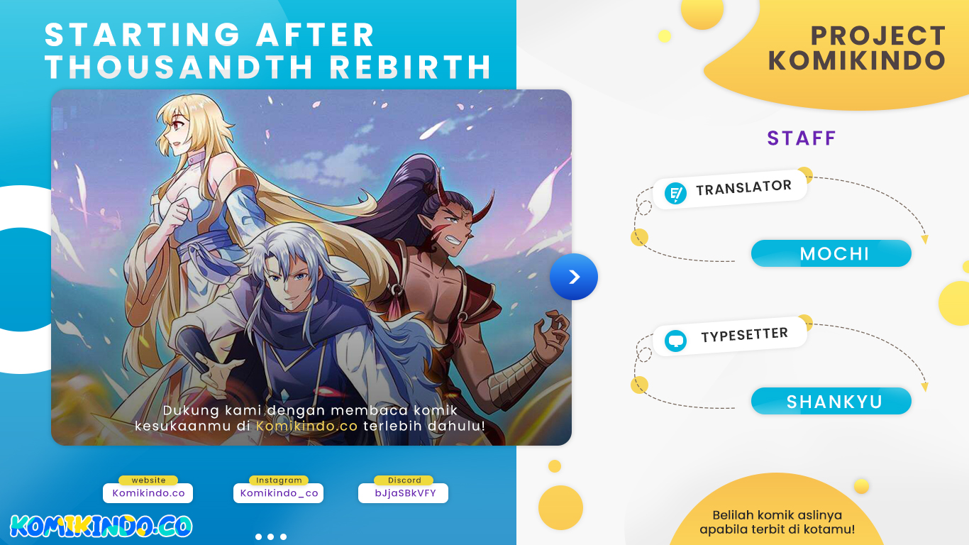 Starting After Thousandth Rebirth Chapter 02 Gambar 1