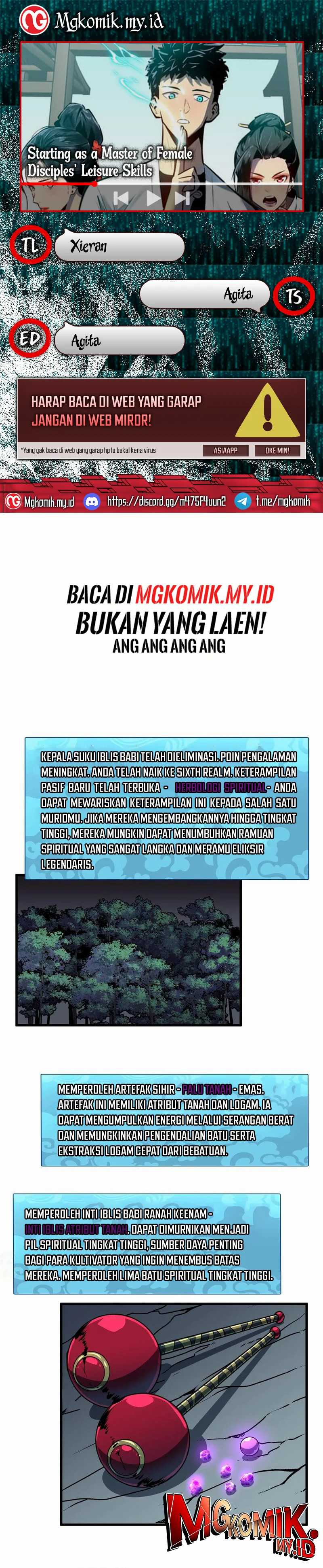 Starting as a Master of Female Disciples’ Leisure Skills Chapter 28 Gambar 1