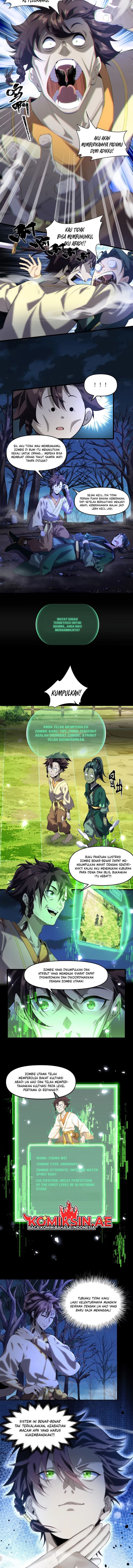 Starting as a Small Zombie, I Cultivate to Immortality by Growing Plants Chapter 01 Gambar 10