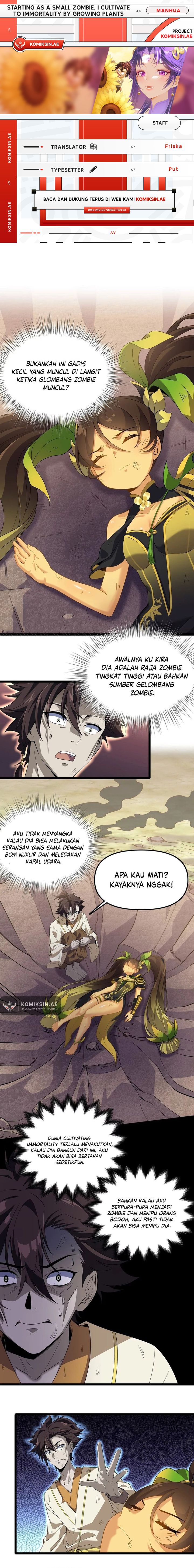 Starting as a Small Zombie, I Cultivate to Immortality by Growing Plants Chapter 10 Gambar 1