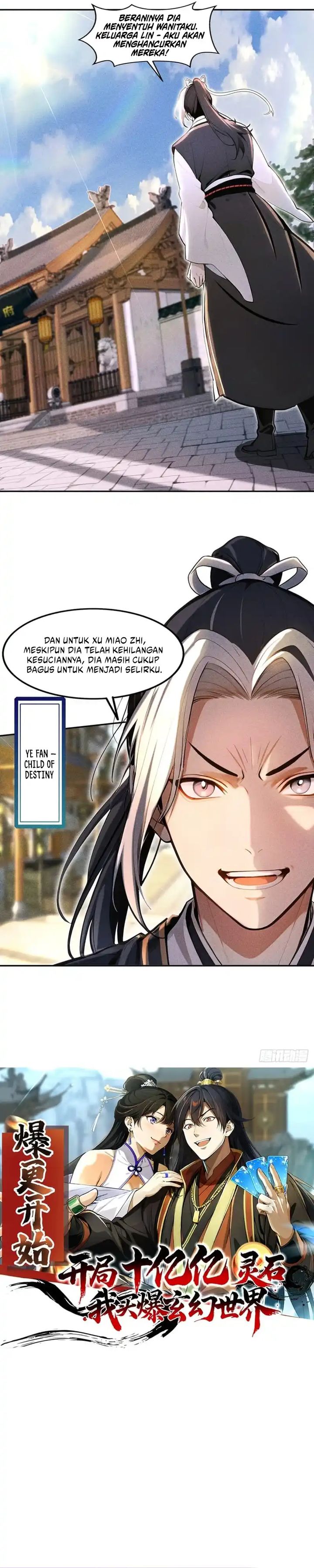 Starting with Ten Billion Spirit Stones, I Buy Out the Fantasy World Chapter 08 Gambar 11