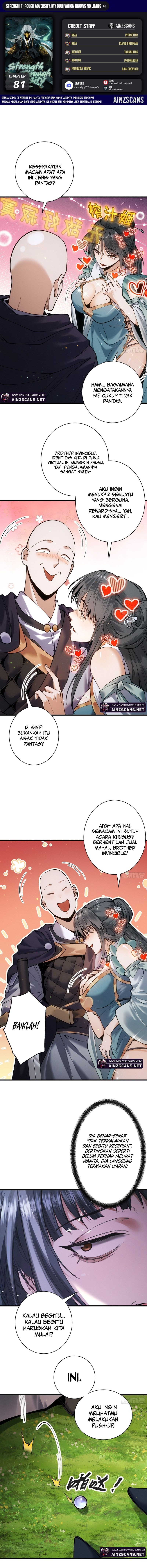 Strength Through Adversity, My Cultivation Knows No Limits Chapter 81 Gambar 1