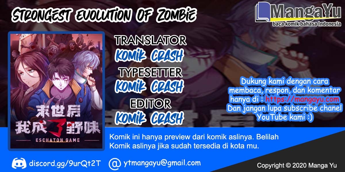 Strongest Evolution Of Zombie Chapter 03 Gambar 1