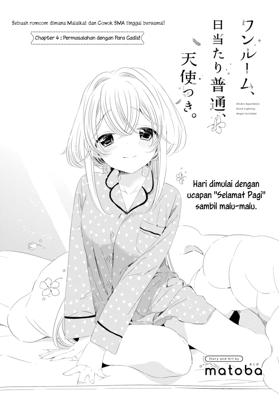 Studio Apartment, Good Lightning, Angel Included (One Room, Hi Atari Futsuu, Tenshi Tsuki) Chapter 04 Gambar 2