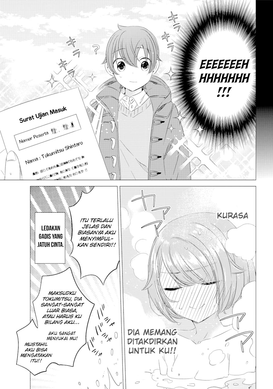 Studio Apartment, Good Lightning, Angel Included (One Room, Hi Atari Futsuu, Tenshi Tsuki) Chapter 04 Gambar 8